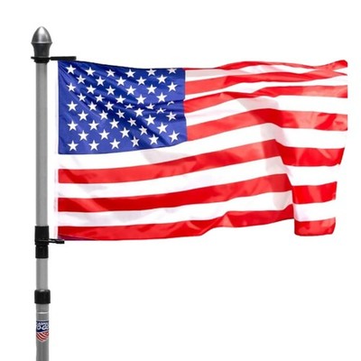 Telescoping Aluminum Portable Flagpole Flagpole-To-Go 9' Portable Flagpole