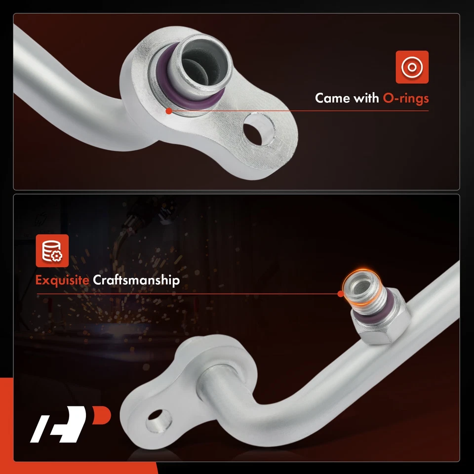 Manguera de línea de descarga de aire acondicionado A-Premium para Mitsubishi Outlander 2012-2022 L4 2,4 L Foto 3 de 4