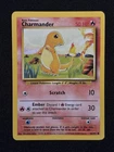 Charmander 46/102 Base Set LP Pokemon Card WOTC 1999 Vintage