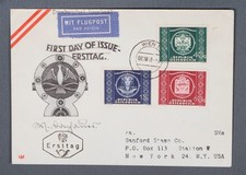 MayfairStamps Austria FDC 1949 Universal Postal Union Anniversary Combo First Da