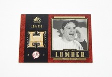 2003 SP Legendary Cuts Historic Lumber Red Yogi Berra #B-YB Game Used Bat /350