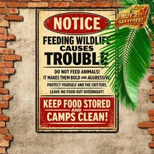 Retro Cabin Decor Tin Sign Metal Home Wall Plaque 8x12 Inch