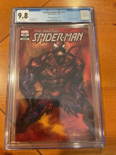 THE AMAZING SPIDER-MAN 77 Marvel Comics CGC 9.8 LGY 878 PARRILLO Trade  Variant