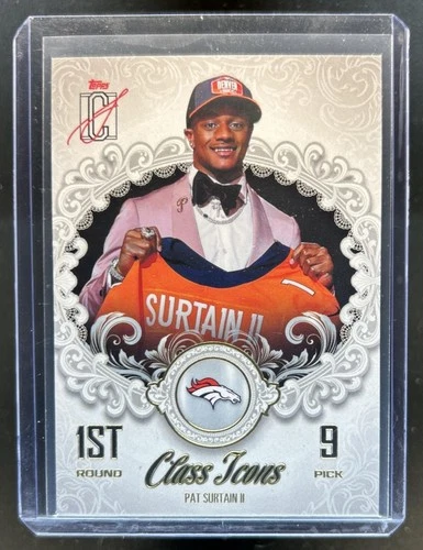 2025 Topps Signature Pat Surtain II Base (RAW)