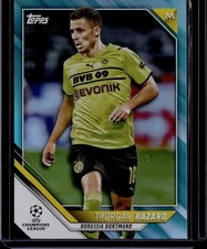 K157,452- 2021-22 Topps UEFA Champions League Aqua Foil #27 Thorgan Hazard #/299