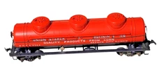 Athearn Union Starch Refining 3-Dome Tank Car SHPX 7744 - HO Scale Freight Car