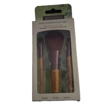 Ecotools Mini Essentials Brush Set #1218 (Powder / Shading / Angled Liner)  New!