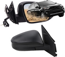 Right Passenger Side Door Mirror Compatible with 2016 2017 2018 Toyota RAV4 with