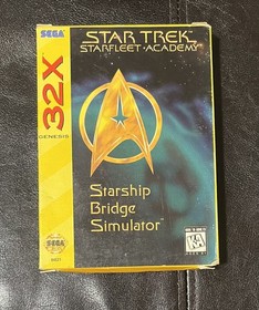 Star Trek Starfleet Academy Starship Bridge Simulator Sega 32X Tested
