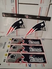 Lot Of 5 New England Patriots 8 Die Cut Decal Sticker Retro Logo T63 Lot Of 5 New England Patriots 8 Die Cut Decal Sticker Retro Logo T63