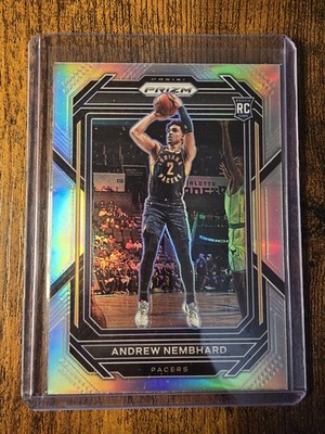 Andrew Nembhard RC Silver Prizm Panini Prizm Basketball 2022-23 Indiana Pacers