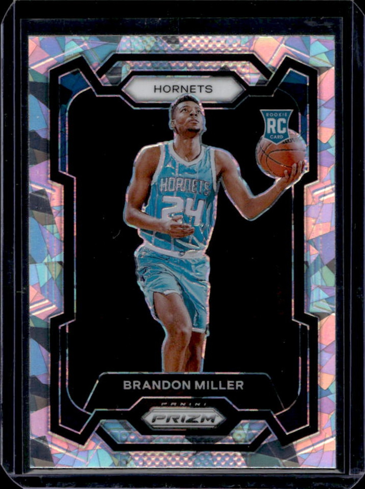 2023-24 Prizm Brandon Miller RC Prizm Ice Rookie #152 Hornets