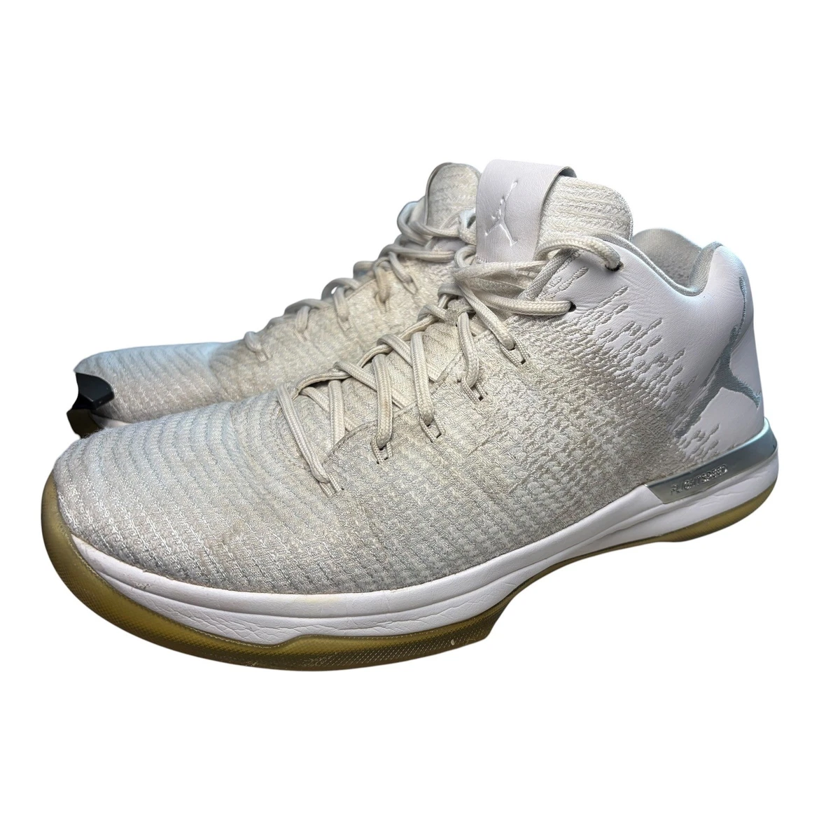 Nike Air Jordan 31 Low Pure Money White Silver Sneaker Size 13 Y2K Streetwear Air-Jordan-36-Low-Pure-Money-  main image 4