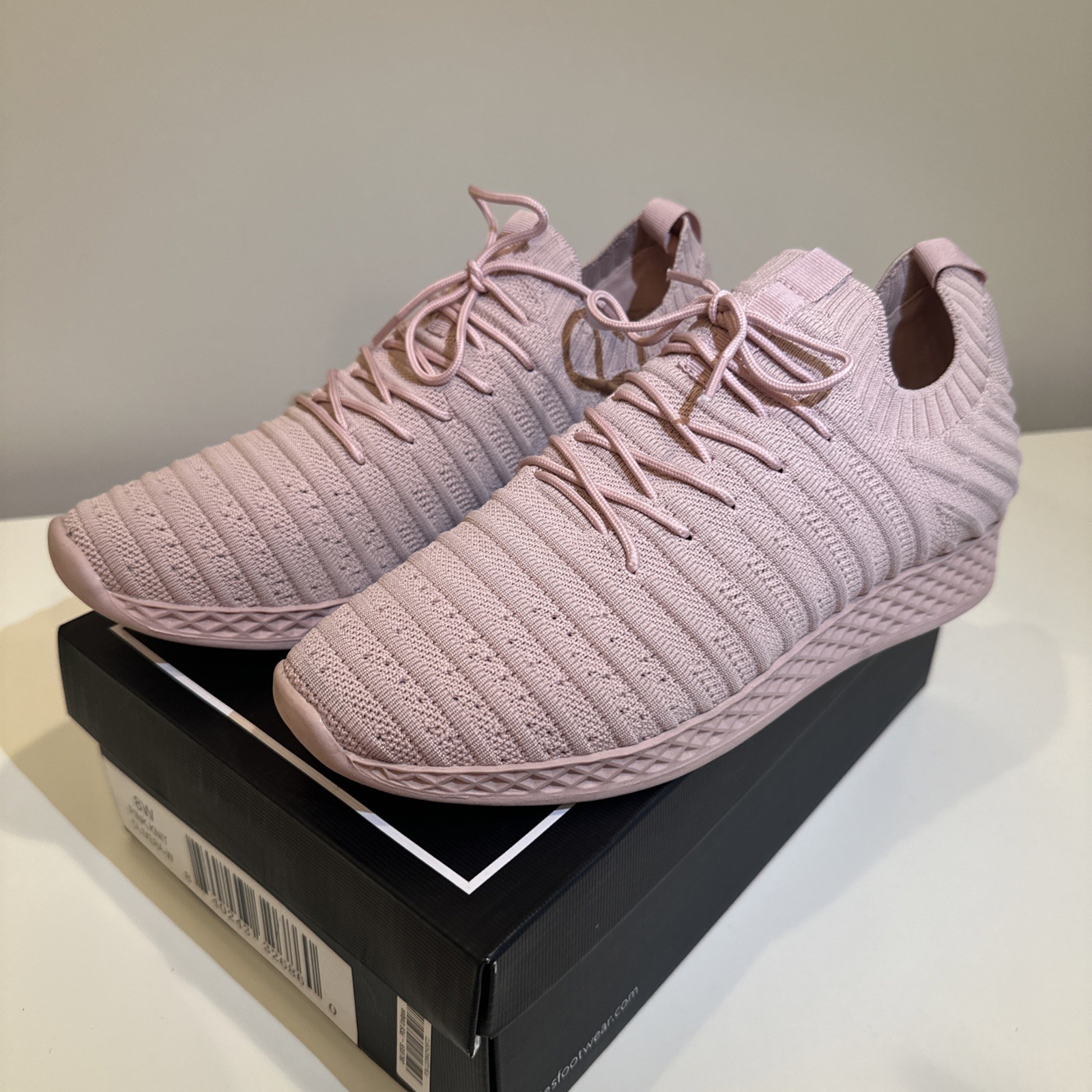 Urban Sports By J Slide Pink Olivera Knit Sneaker 8W
