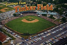Tinker Field Orlando, Florida MODERN Postcard Baseball A502