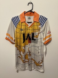 Vintage BNWT Shimizu S Pulse 1992 1993 Away Football Shirt Medium