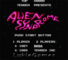Alien Syndrome - NES Nintendo Fun Game