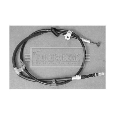 BORG & BECK Cable Pull, parking brake BKB3538