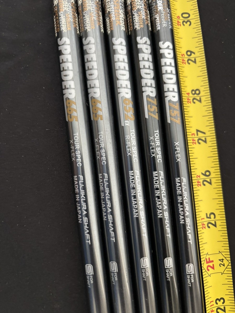 ツダジグ Fujikura Speeder 665 Tour spec X- Flex uncut Shaft | eBay