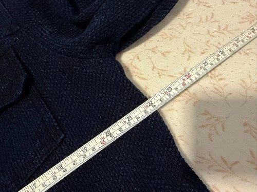 Flint and Tinder Sashiko Trucker Jacket Flannel Lined Large MIUSA Huckberry image 5