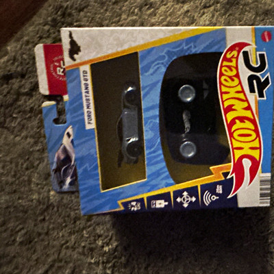 Hot Wheels RC Ford Mustang GTD Remote Control Car Gray Black JBH04