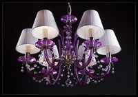 Decken Lampe HäNge Pendel Leuchte Strahler Luster Kronleuchter Bohemia Schirme