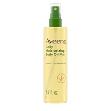 Aveeno Daily Moisturizing Dry Body Oil Mist with Oat & Jojoba Oil for Dry, Rough