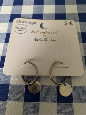 Ohrringe Stainless Steel Feel Embraced Von Nathalie _ Bw 2 Stück Neu Und Schön