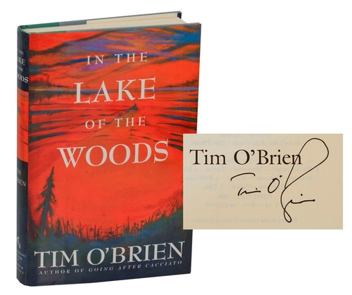 Tim O'BRIEN / IN THE LAKE OF THE WOODS Signed First Edition 1994 #202275