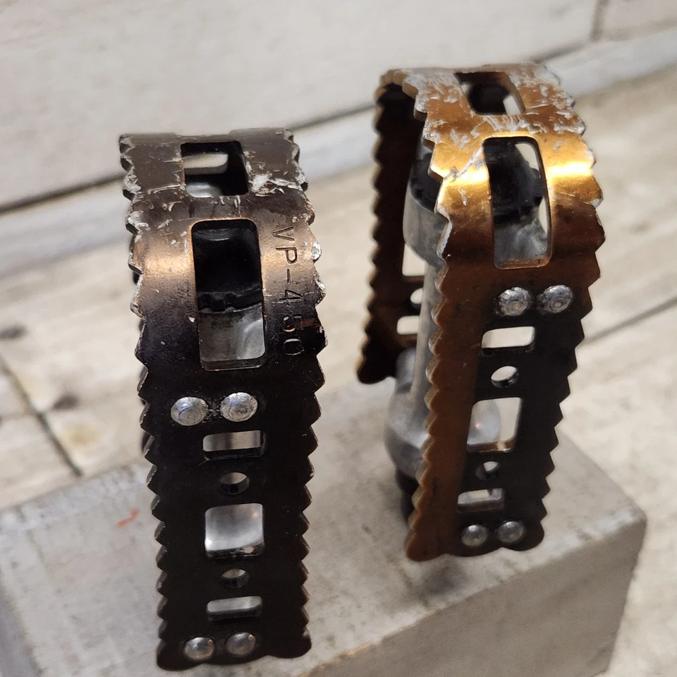 Pedais de BMX Victor Old School VP-450 9/16 em BMX Racing anos 80 liga MTB A3 - Imagem 2 de 4