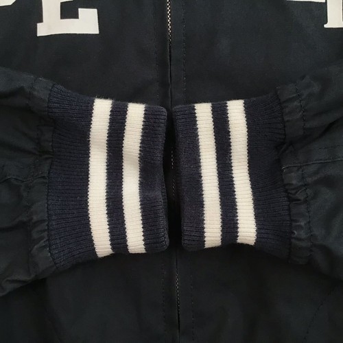 BAPE LOGO Blouson S Size Navy a bathing ape Blouson navy Ape Vape Avasing Ape - 第 6/10 張圖片
