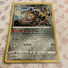 Galarian Meowth 126/192 Reverse Holo