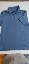 Banana Republic Men's Luxe Touch Performance Polo Shirt Blue
