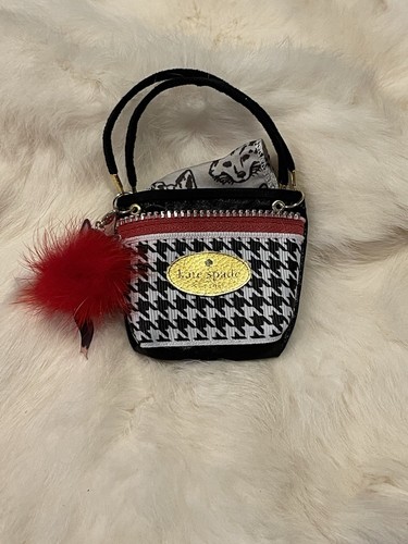 RARA Barbie taglia Kate Spade con borsa volpe e sciarpa bei accessori per 12"-16" - Foto 1 di 8