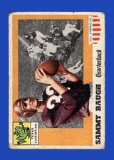 1955 Topps All-American Set-Break # 20 Sammy Baugh LOW GRADE (crease) *GMCARDS*