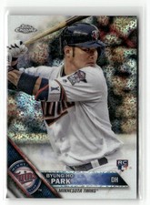 2016 Topps Chrome Update #HMT15 Byung-Ho Park BASE RC ROOKIE TWINS