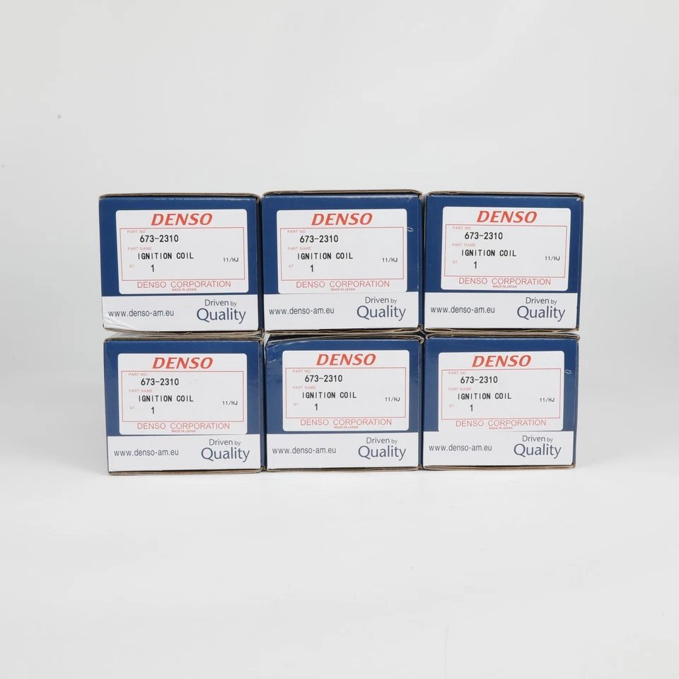 Set of 6 Denso 30520-P8E-A01 Ignition Coil For Honda Accord Odyssey Acura CL TL Foto 4 de 4