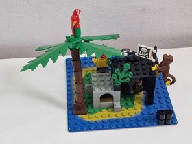 Lego Vintage Set Legoland Pirates 6260 Shipwreck Island, with instructions