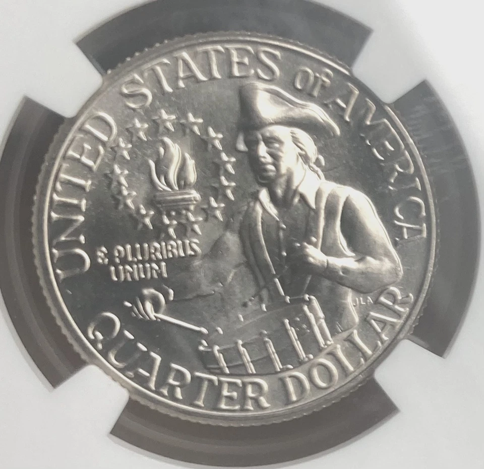 1776-1976 D 25C Bicentennial Drummer Boy Quarter NGC MS67 - Image 4 of 4