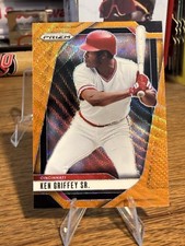 2025 Panini Prizm Orange Wave Prizm 47/49 Ken Griffey Sr #256