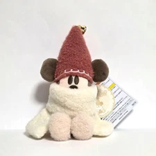 Tokyo Disney Resort 2025 Christmas Lil RingRing Mickey Plush Badge Red New