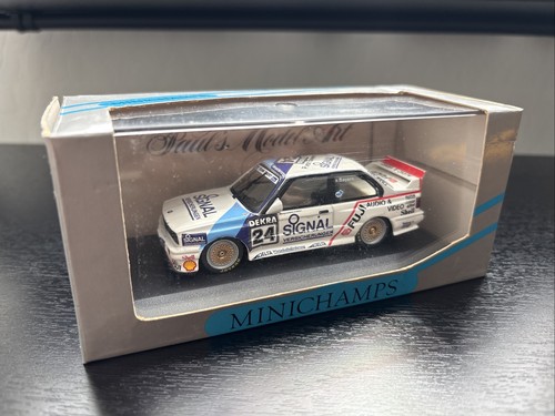 1:43 Minichamps BMW M3 E30 #24 Bayern - Afbeelding 1 van 6