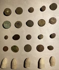 25 Civil War Relics from the Battle of Bull Run Area Eagle & Flat Buttons
