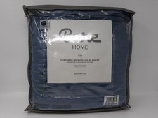 Bare Home King Textured Microplush Blanket Ultra-Soft Fleece