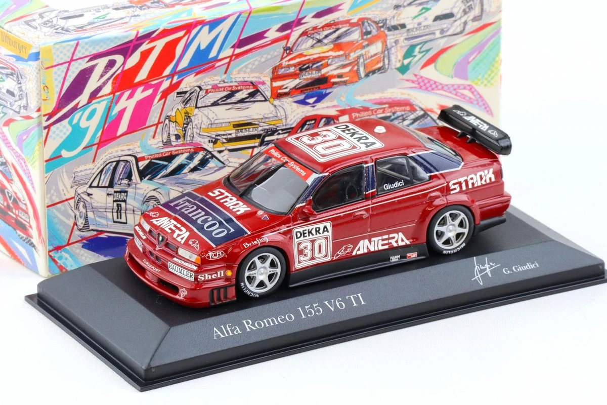 Alfa Romeo 155 V6 TI DTM 1993 Schübel Nr.15, Francia herpa 036023 in