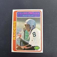 1978 Topps Football #260 Ray Guy Oakland Raiders NMMT +/-