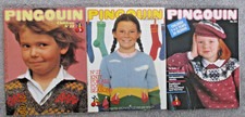 3 Pingouin Kinder Strickanleitungen Zeitschriften Zahlen 22 / 27 / 52