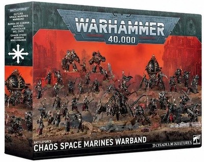 Warhammer 40K: Battleforce Chaos Space Marines Warband - New! PRESALE 07/11/26