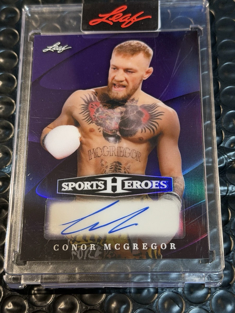 Leaf Mixed Martial Arts (MMA) Autographed Sports Trading Cards