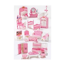 35 Pcs Dollhouse Furniture Accessories Set Mini House Furniture Sma... Fast Ship